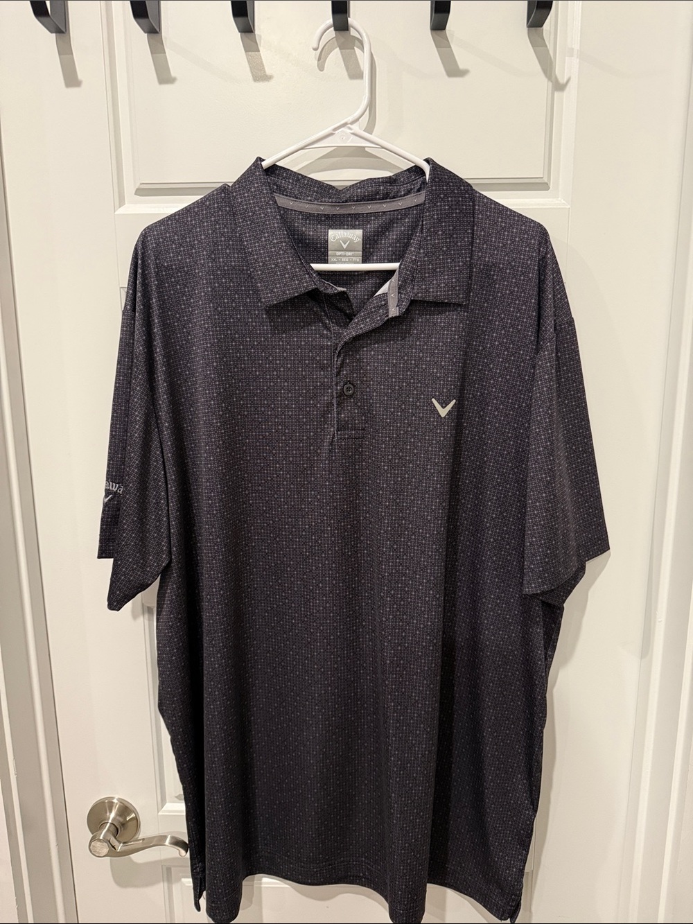 Callaway Men's Dark Navy Microdot Golf Polo